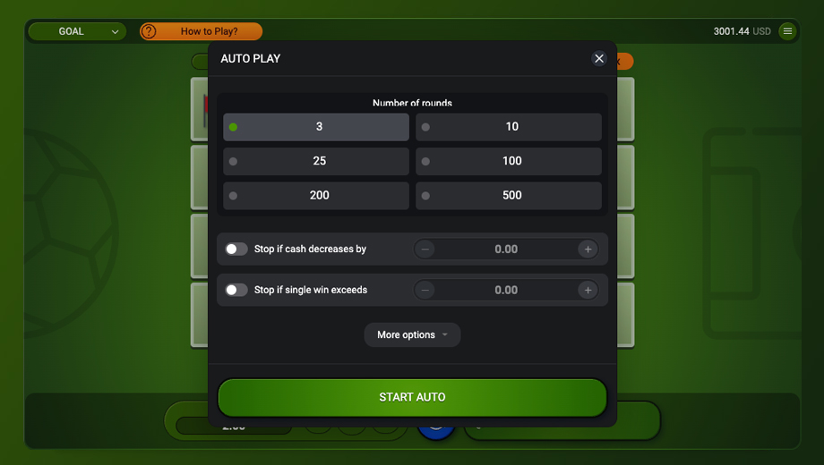 Currency Choices in Goal Demo Game for Global Players
